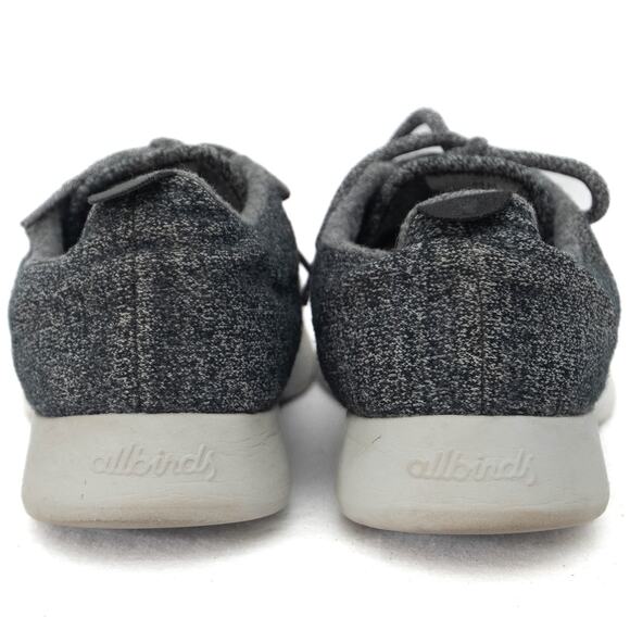 Allbirds Black Wool Runners Sneakers Size 11 - Picture 4 of 11